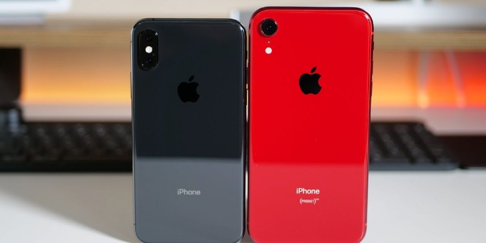 iPhone XR and iPhone XS