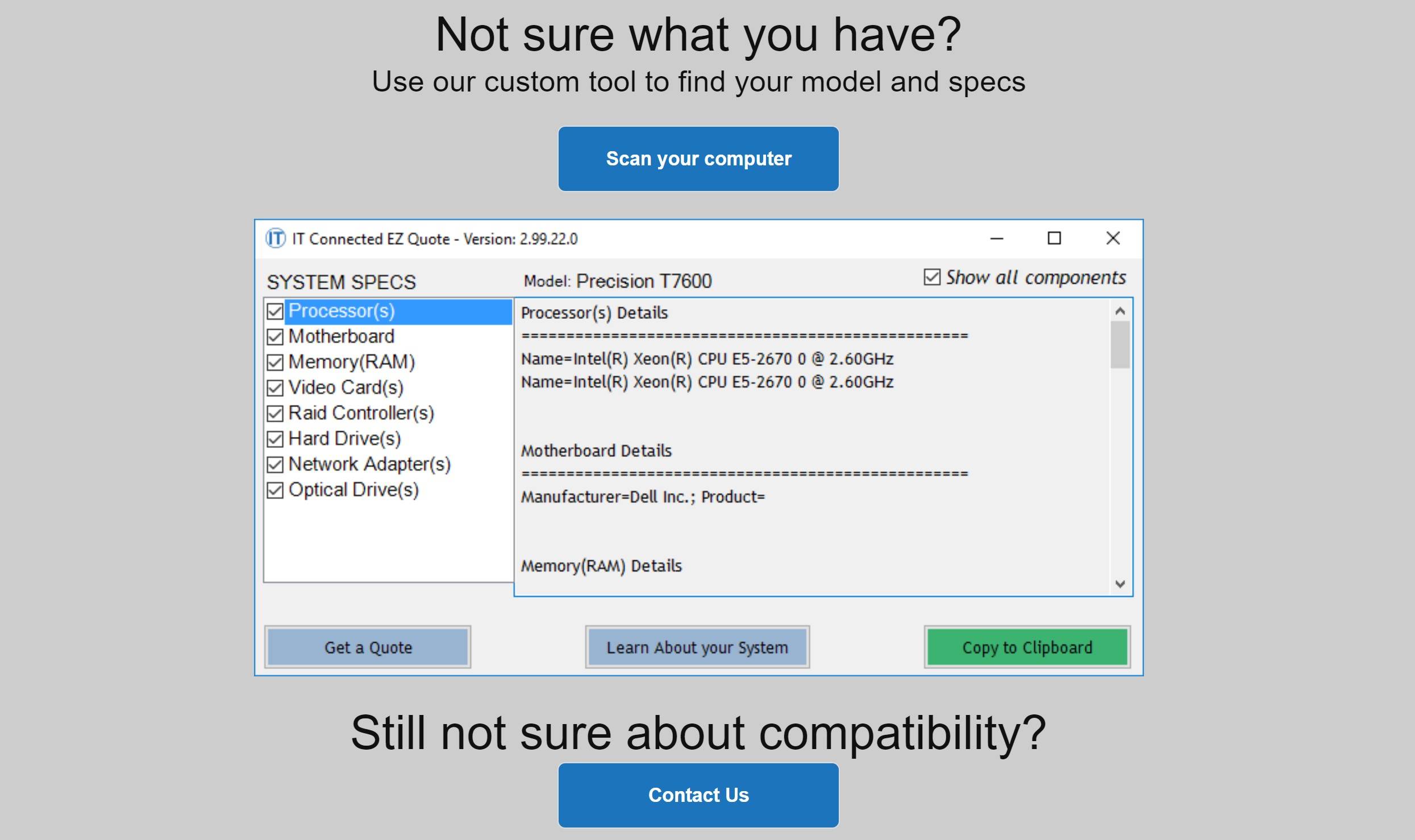 itconnected website tool