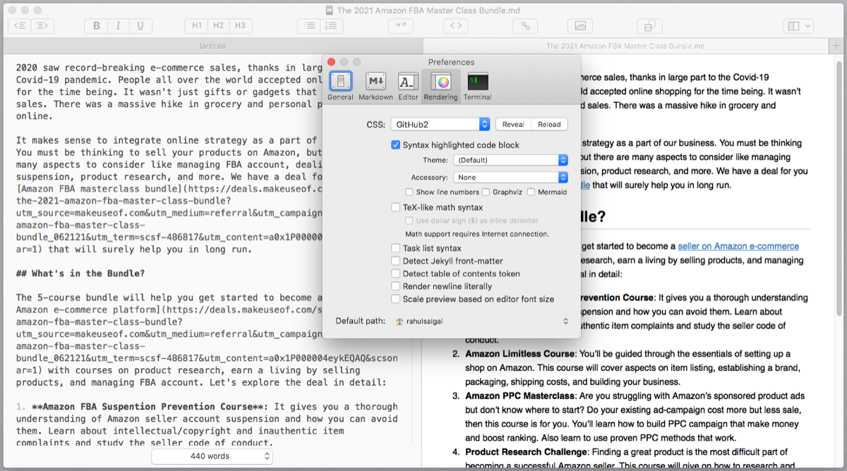 best mac markdown editor