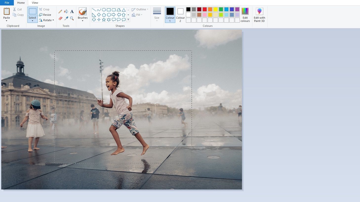 paint 3d resize image