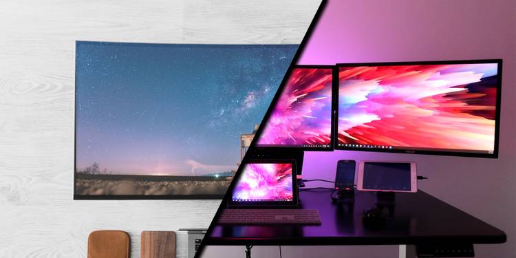 Dual Monitors vs. Ultrawide Monitors: What's BEST For Your Home Office?
