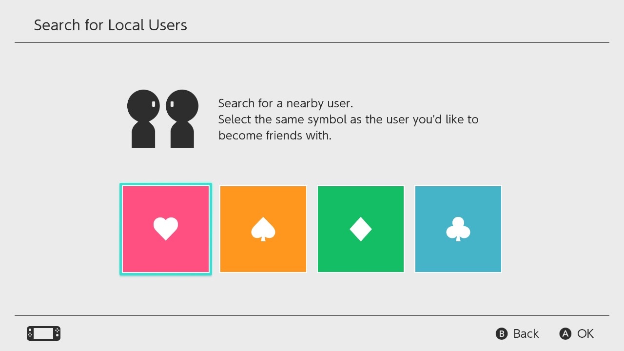 add a local user to nintendo switch