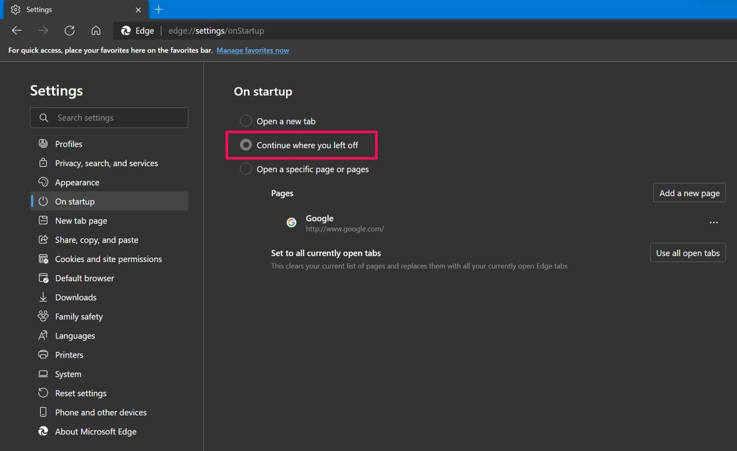 How do I launch and use the Microsoft Edge browser.