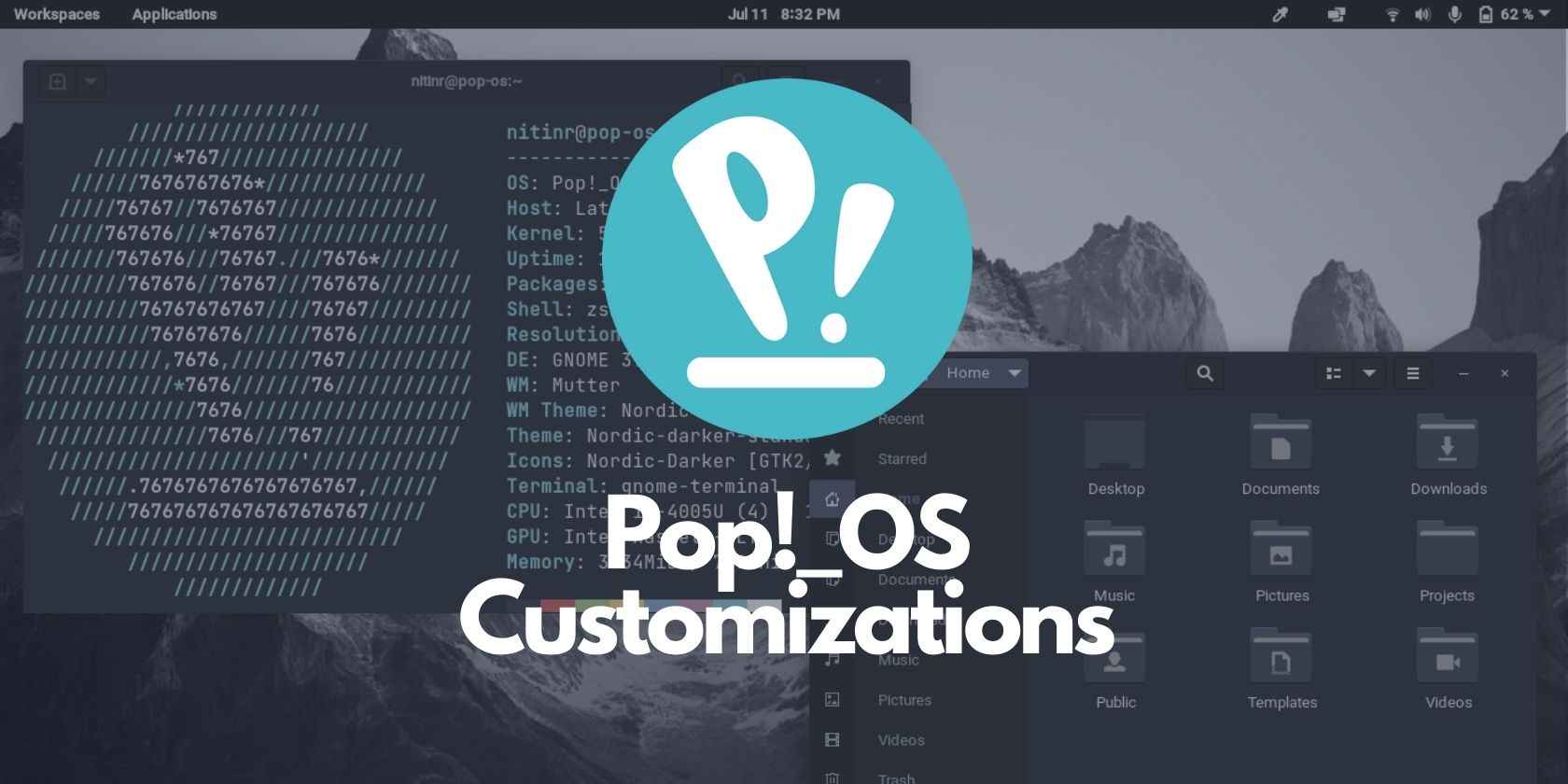 Pop!_OS customizations