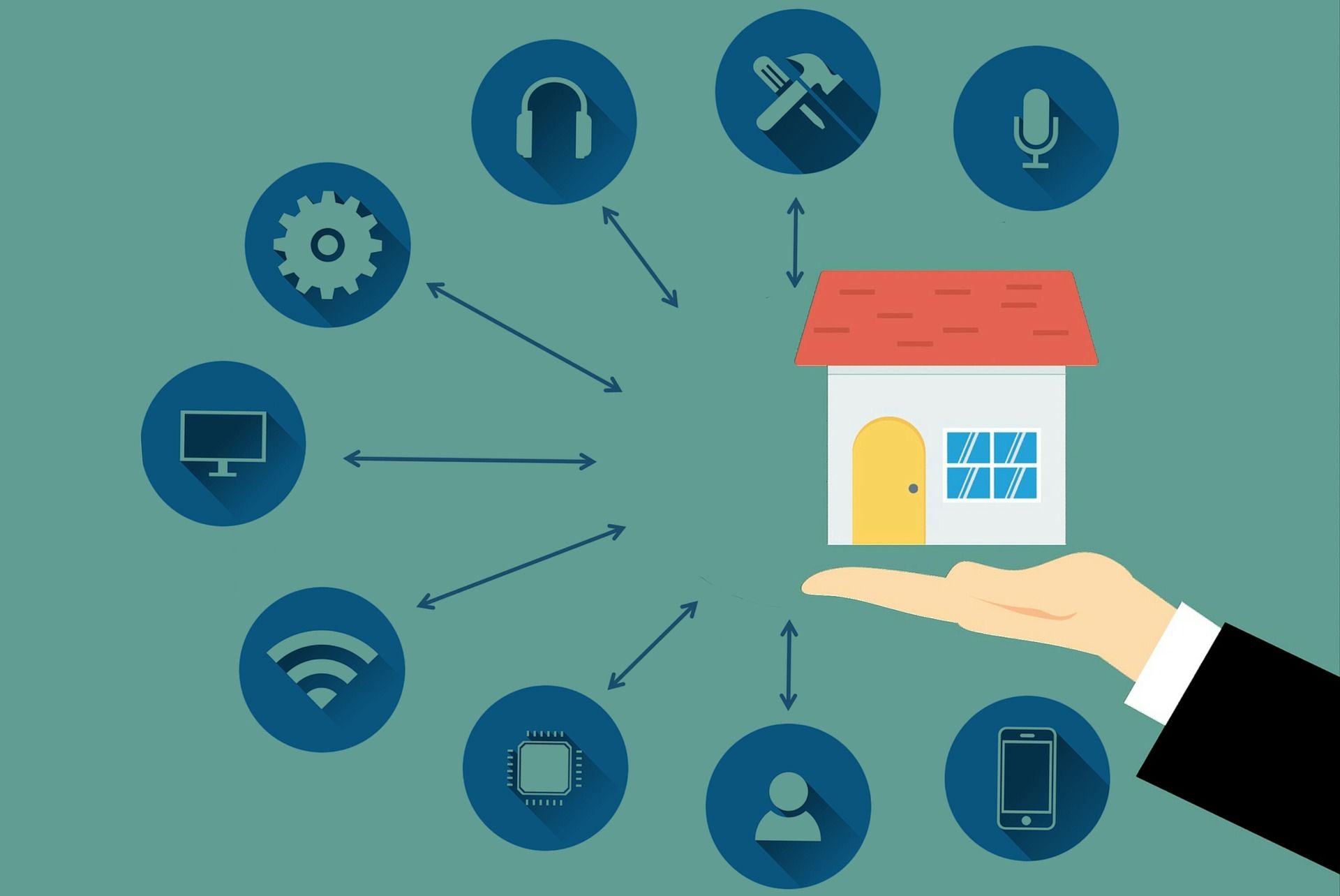 A smart home's devices