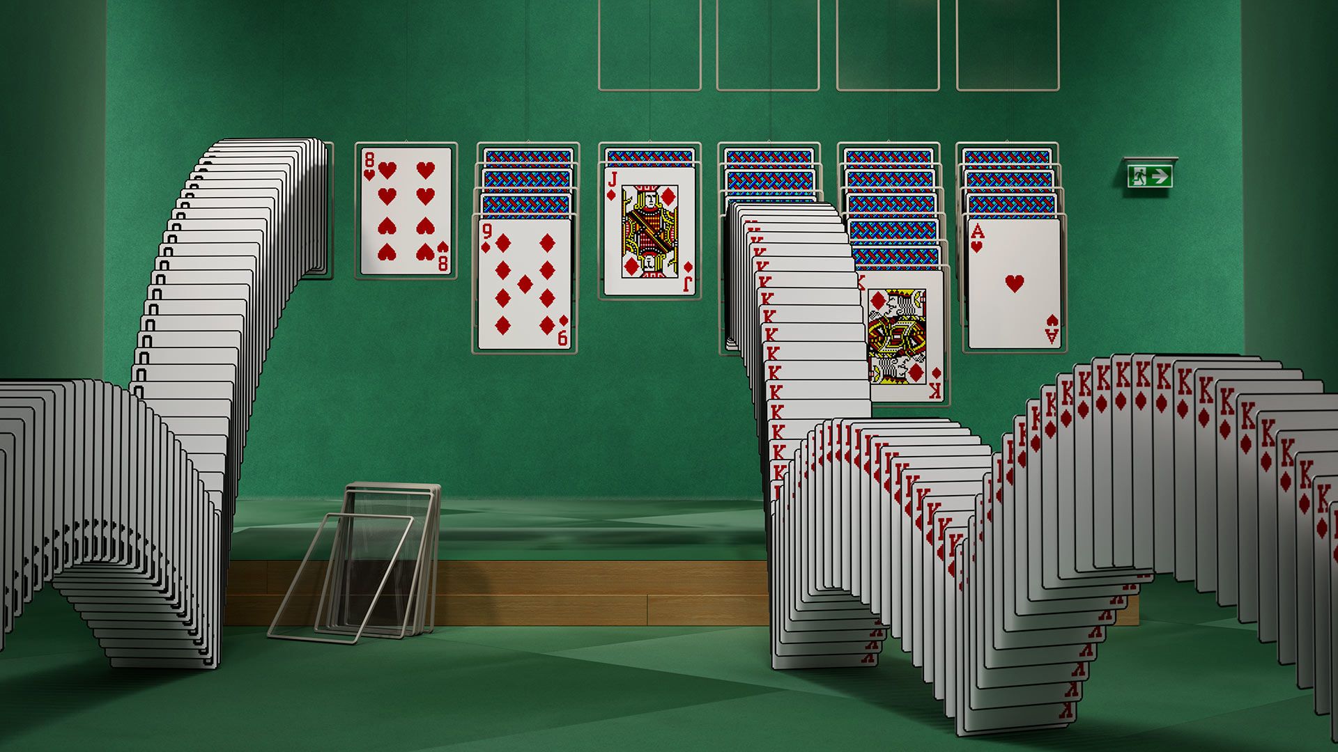 Microsoft Teams Solitaire background