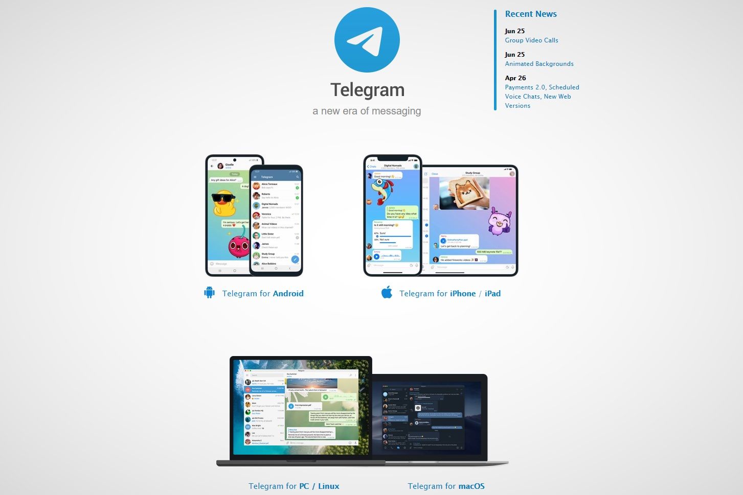 Telegram Site