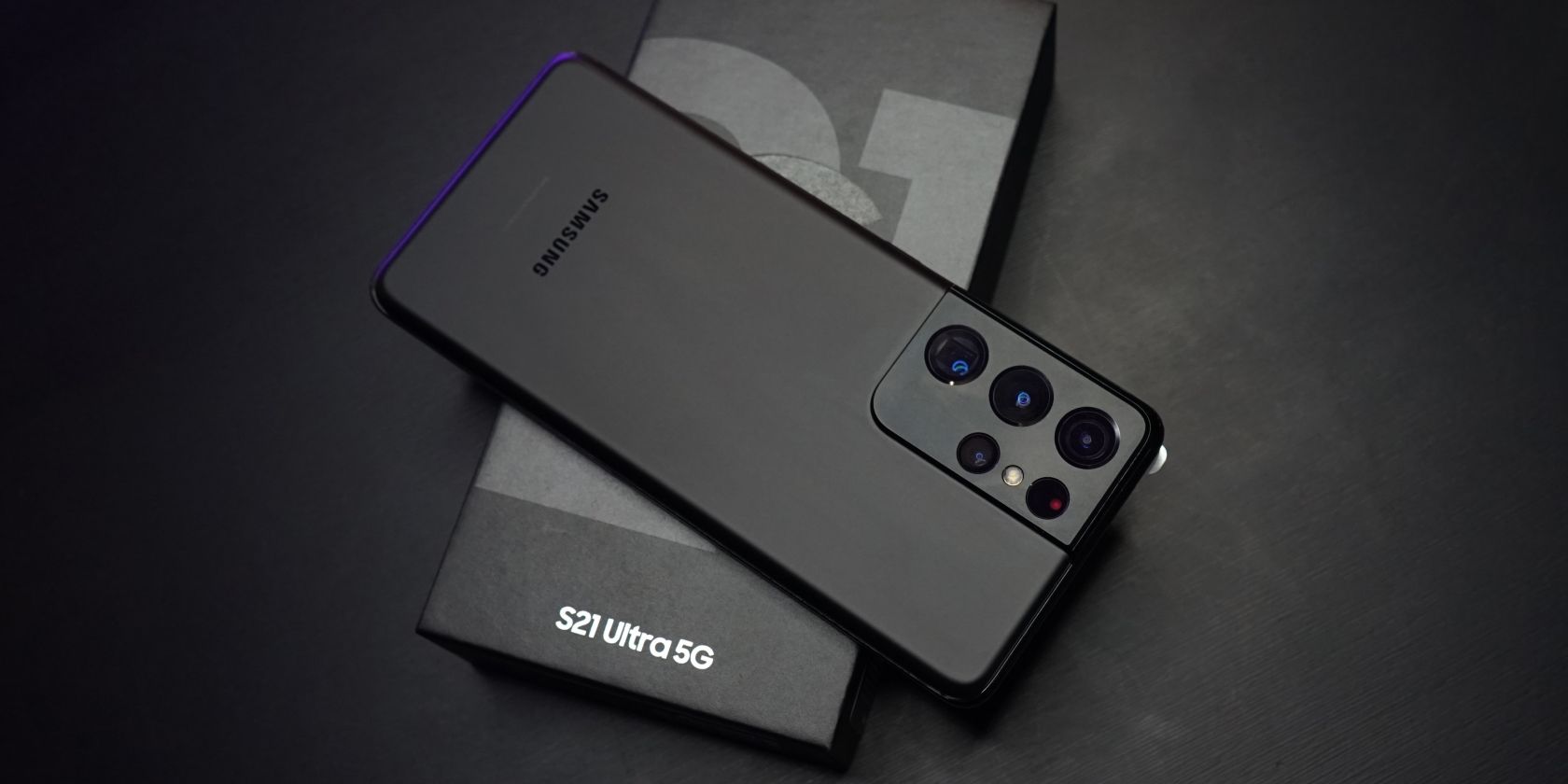 Galaxy S21 Ultra с коробкой