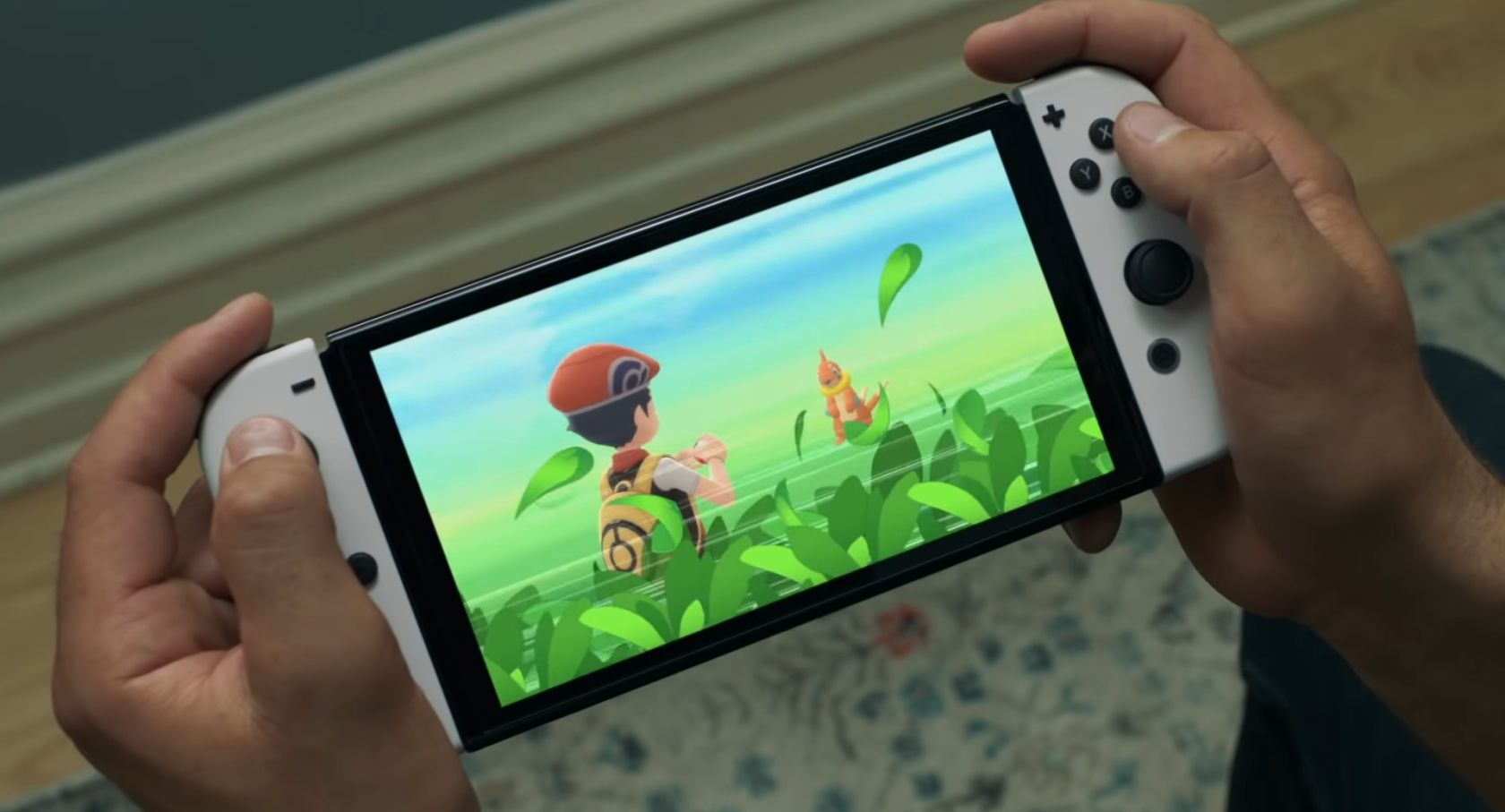 Gaming on Nintendo Switch OLED model