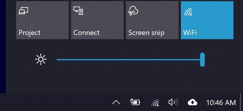 screen too dark windows 10