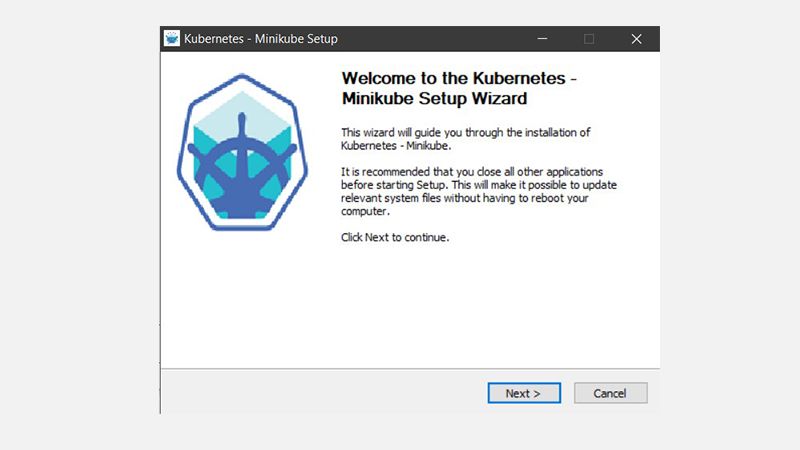 Install minikube Kubernetes on Windows 