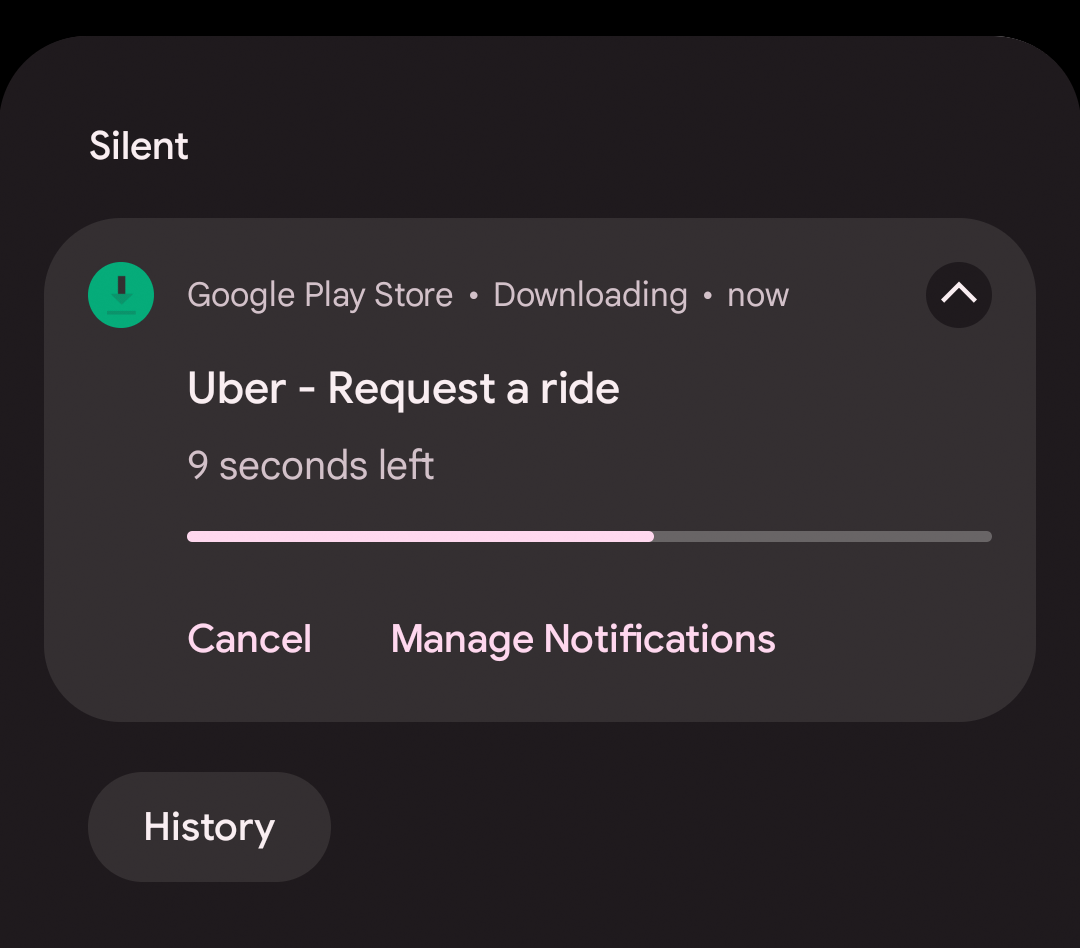 Android 12 Notification