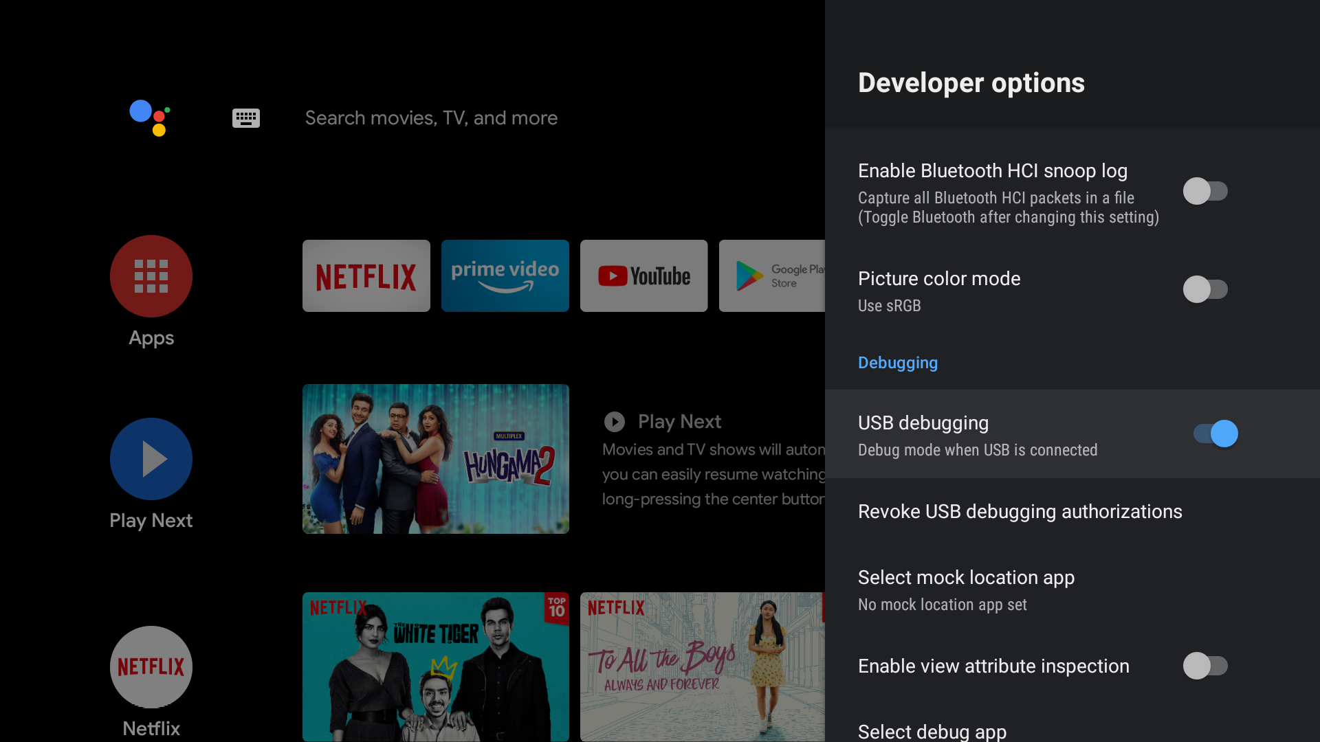Android-tv-enable-usb-debugging-developer-options