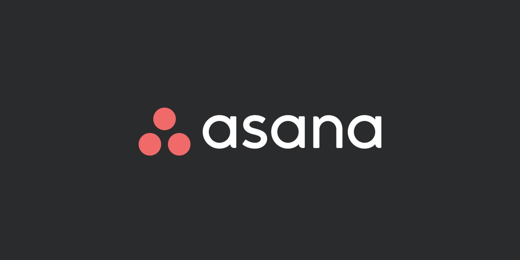 Одобренный Asana полноцветный логотип с белым цветом
