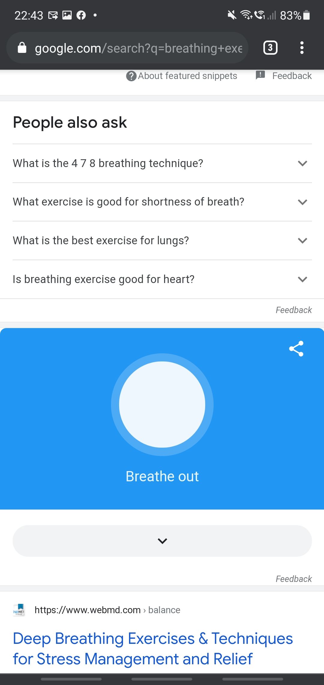 Breathing Exercises - exhale