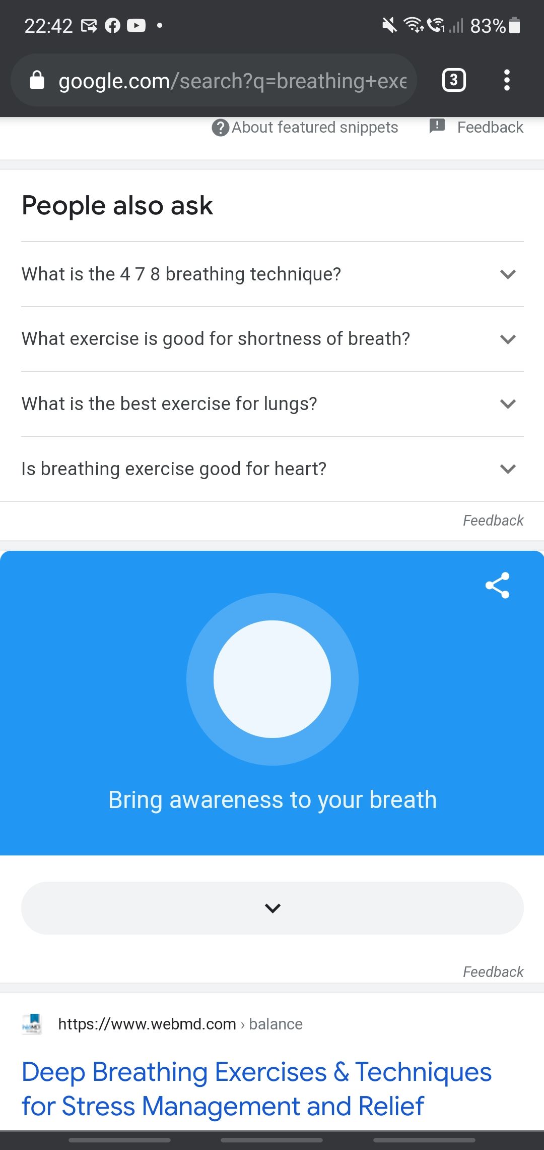 Breathing Exercises - start