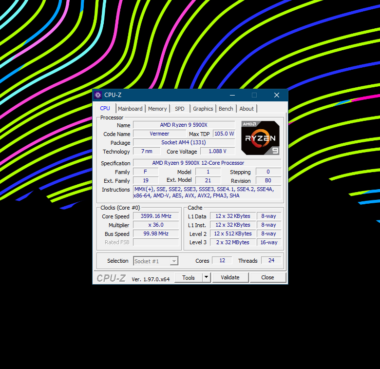 CPUZ RAM Speed First Image