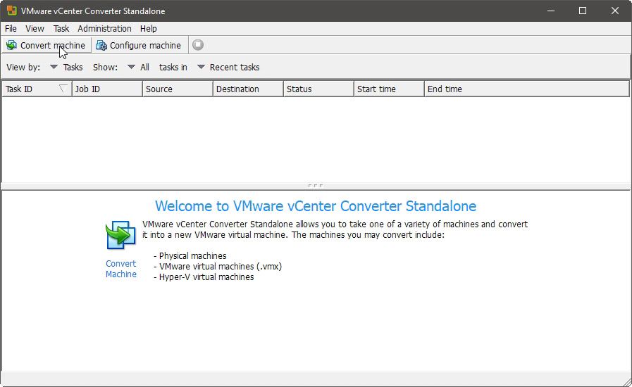 Convert-Machine-With-VMWare-vCenter-Converter-Standalone