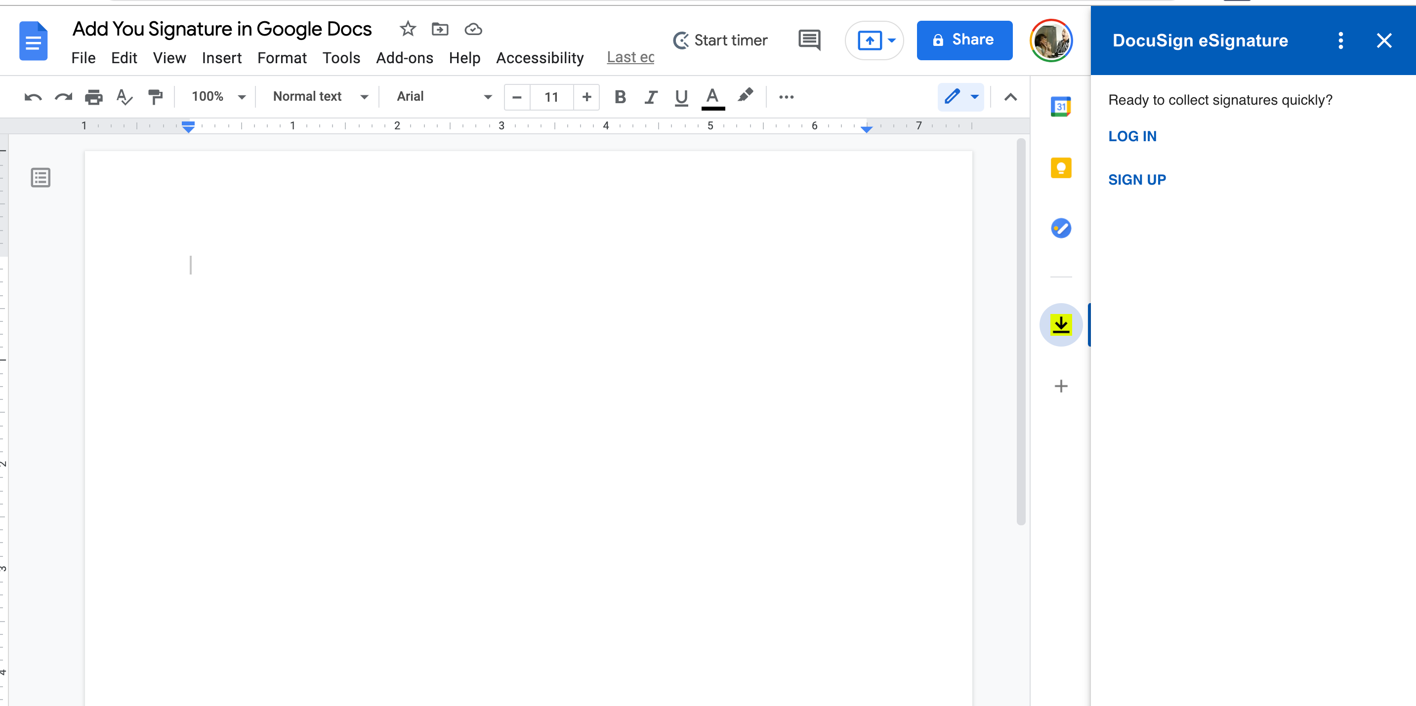 How to Add a Signature to Google Docs How to Add a Signature to Google Docs