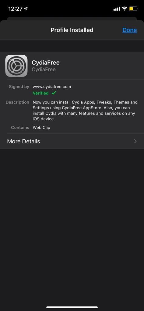 Enable CydiaFree to access iMessage on Windows