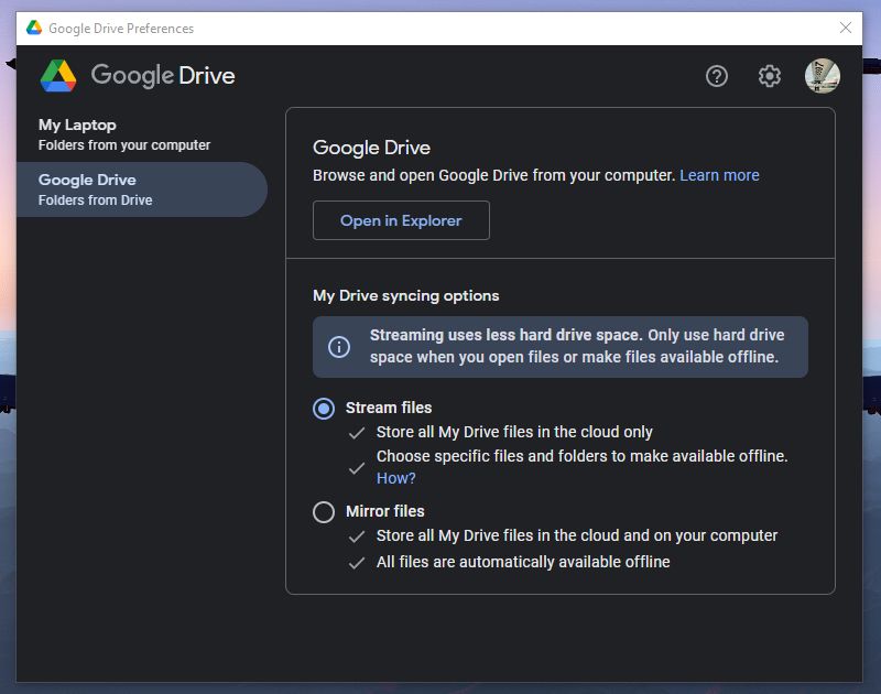 Google Drive Folders from Drive