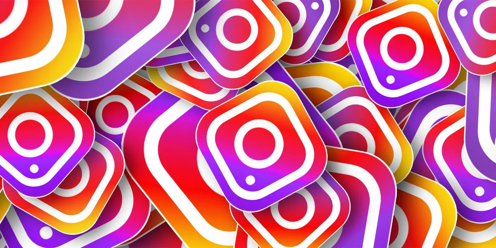 instagram logos stacked