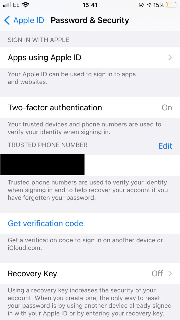 How to Set Up an Apple Recovery Key on Your iPhone, iPad, or Mac