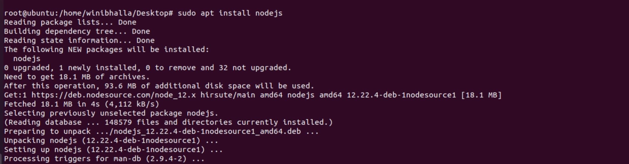 Install Node.js and npm