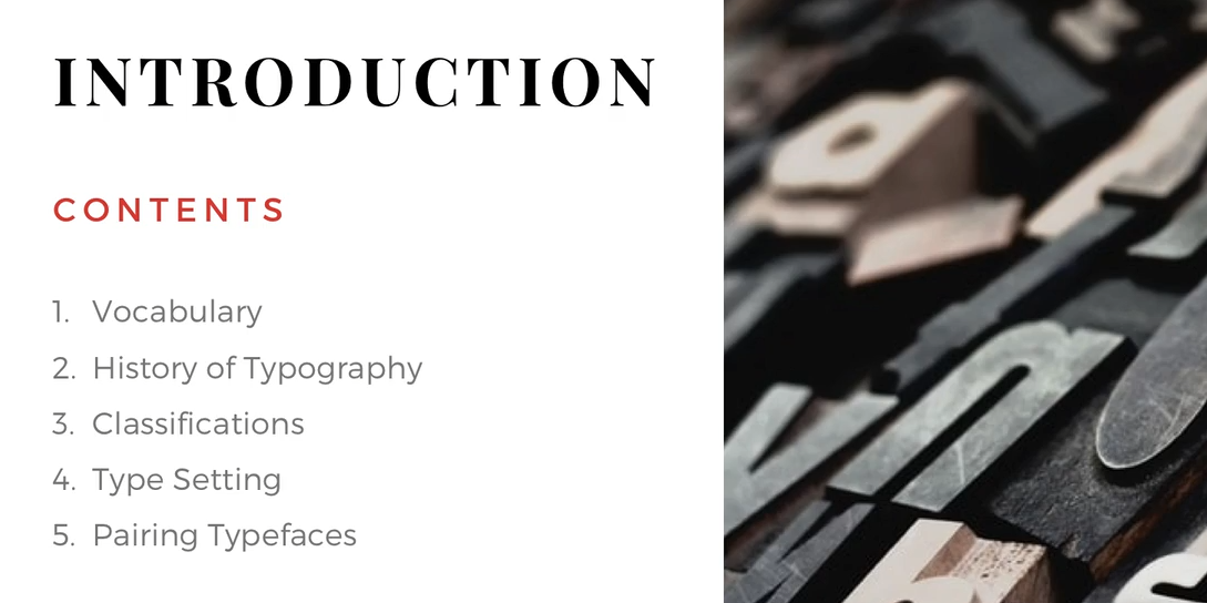 Introduction to Typography - Design fundamentals for beginners
