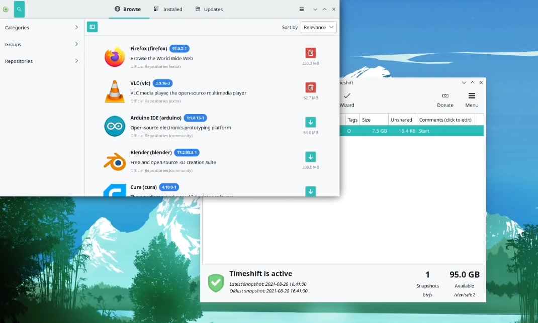 Manjaro Pahvo KDE Edition