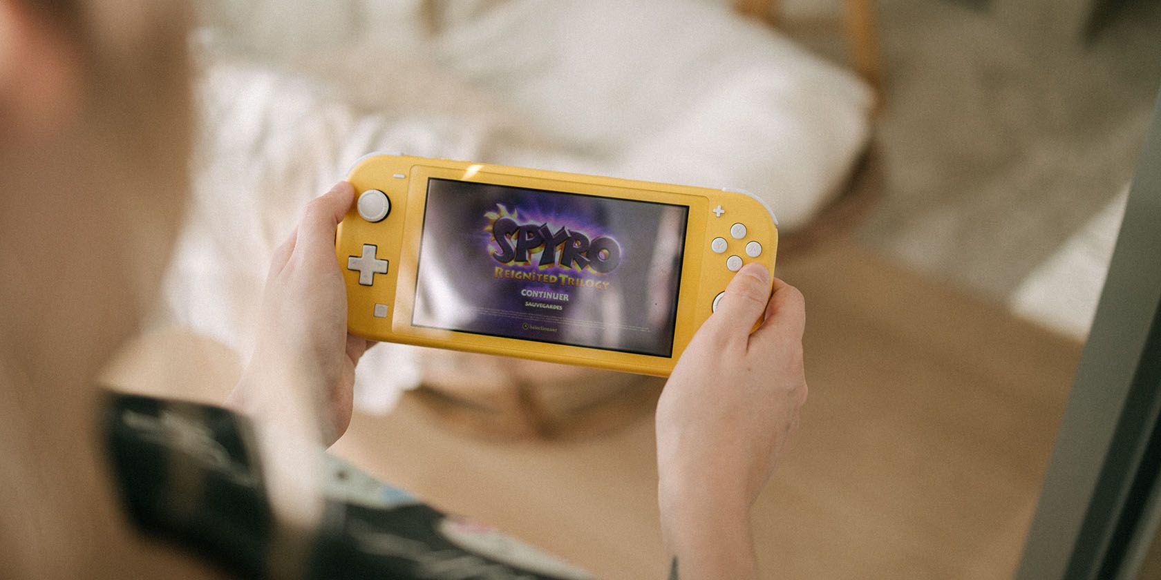 Nintendo Switch Lite with Spyro