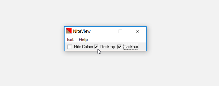 NiteView Interface