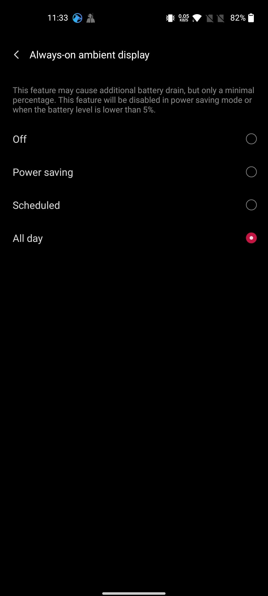 OnePlus Nord 2 ambient display customization 2