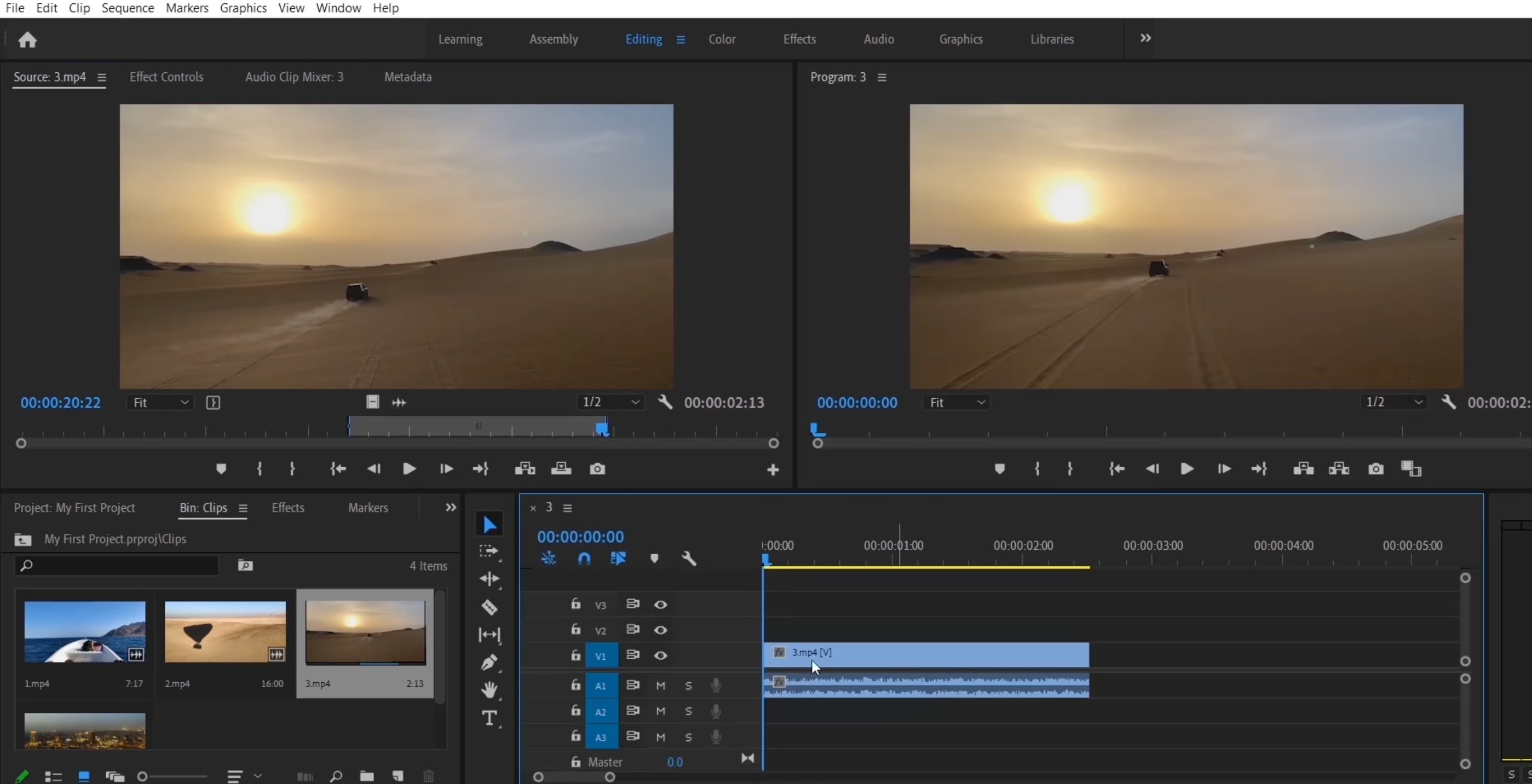 Final Cut Pro X vs. Adobe Premiere Pro: Der ultimative Video-Editor-Kampf - Premiere Pro User Interface