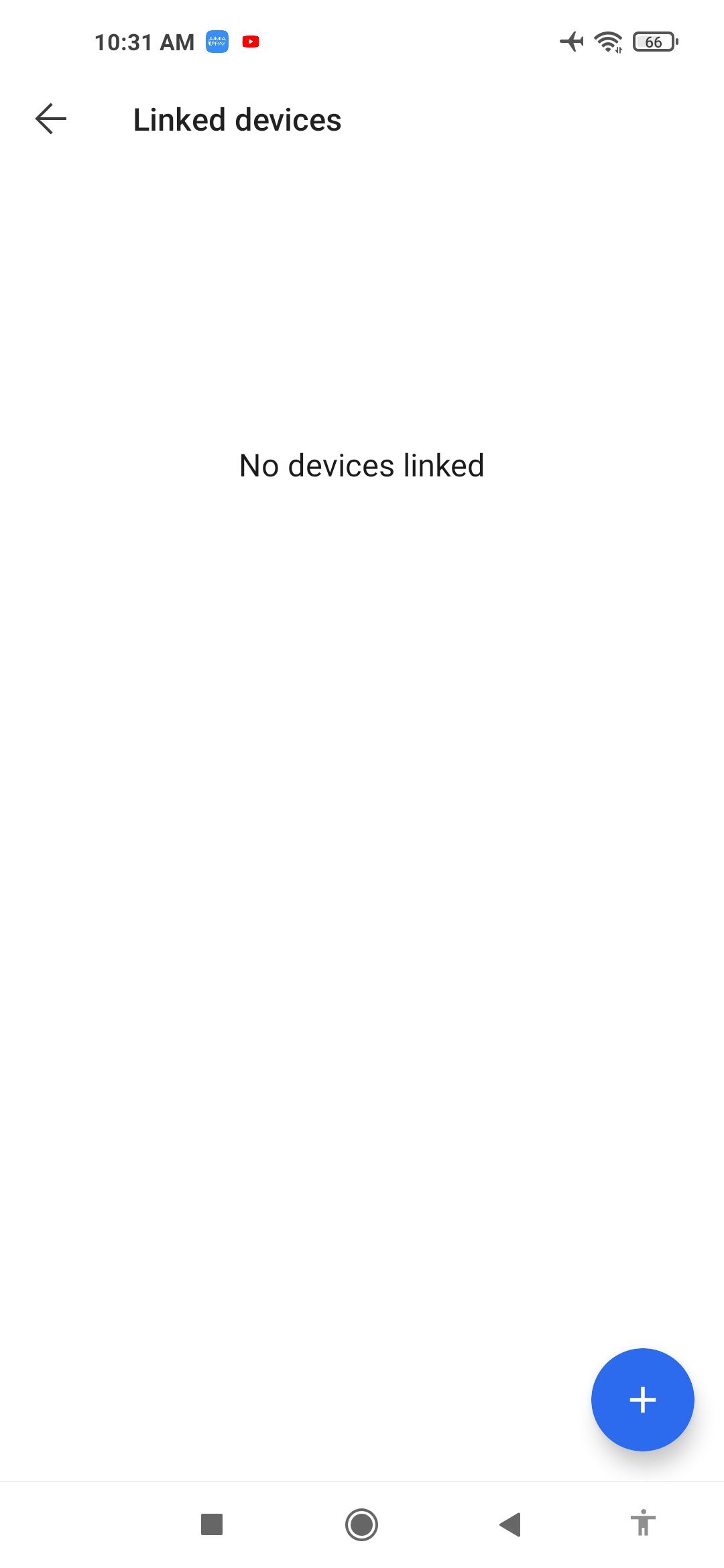 Signal Link devices No devices linked