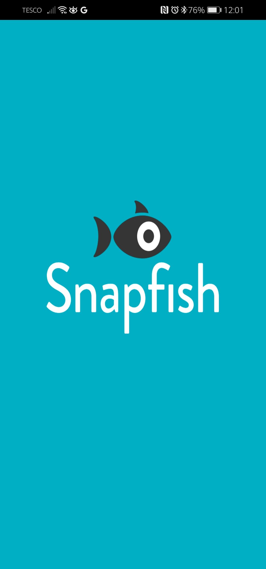Snapfish loading screen