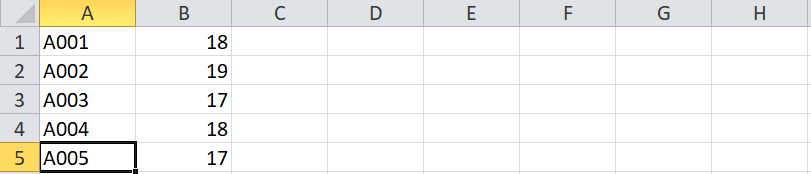 Split data in MS Excel