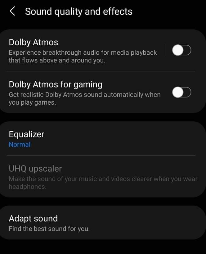 Spotify Android Settings