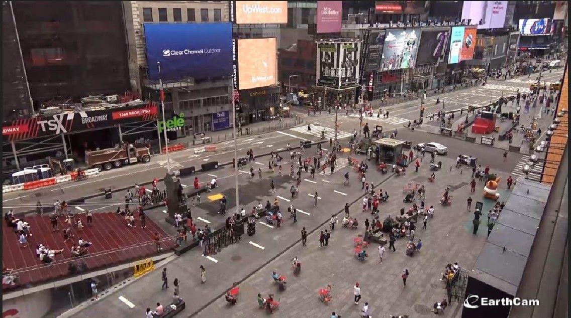 Times Square livestream