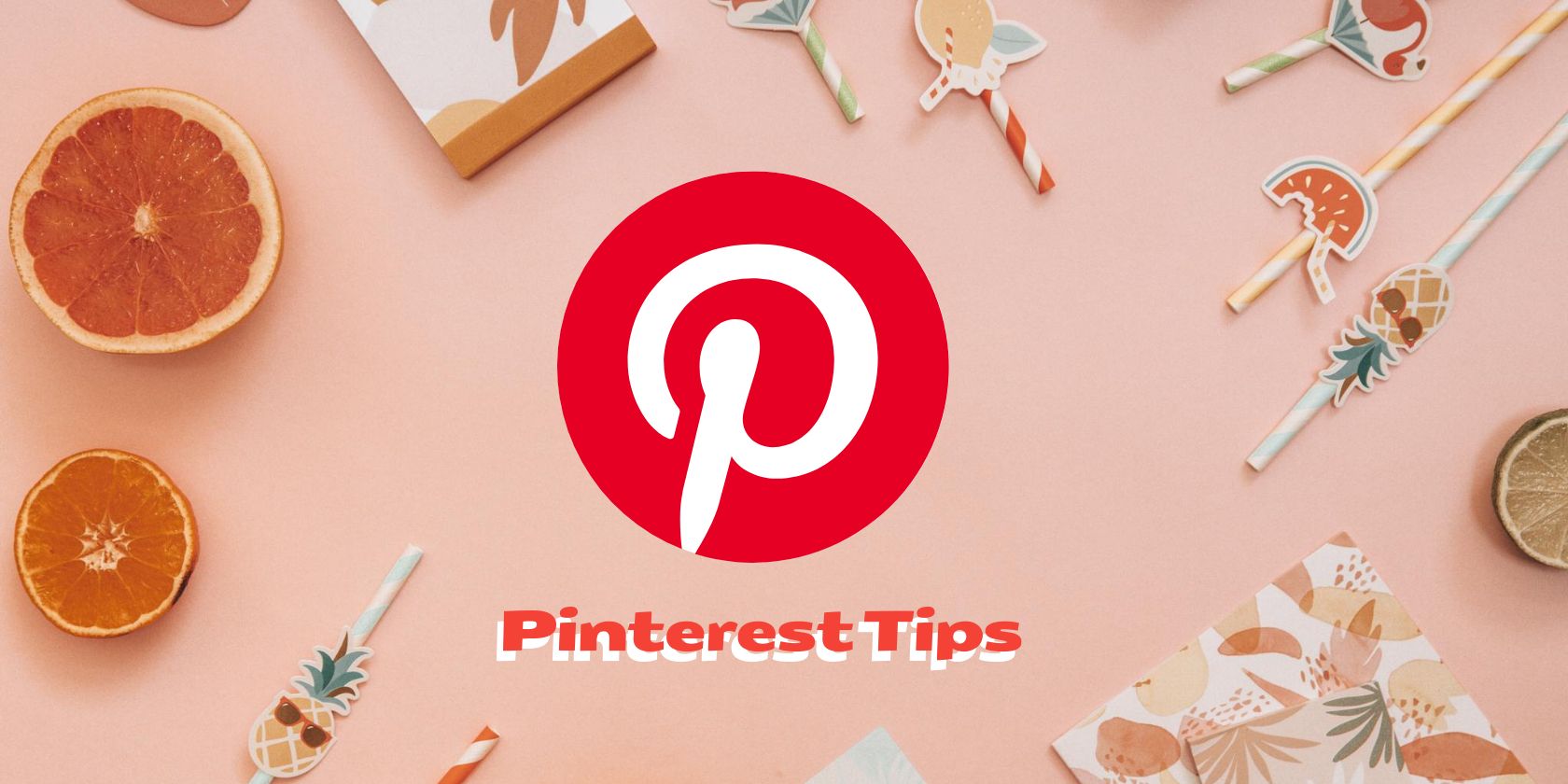 An image showing Pinterest logo along with other elements