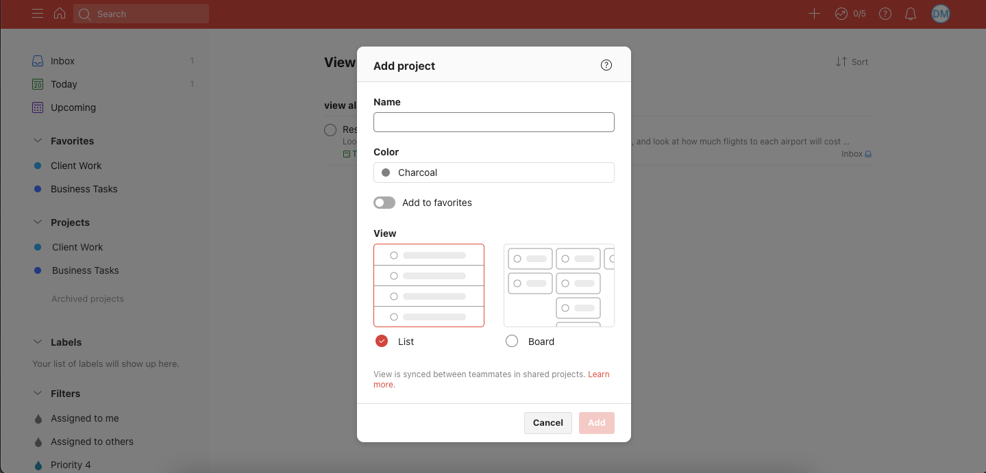 Was ist Todoist und wie kann es deine Produktivität verbessern? - Todoist Customize Project