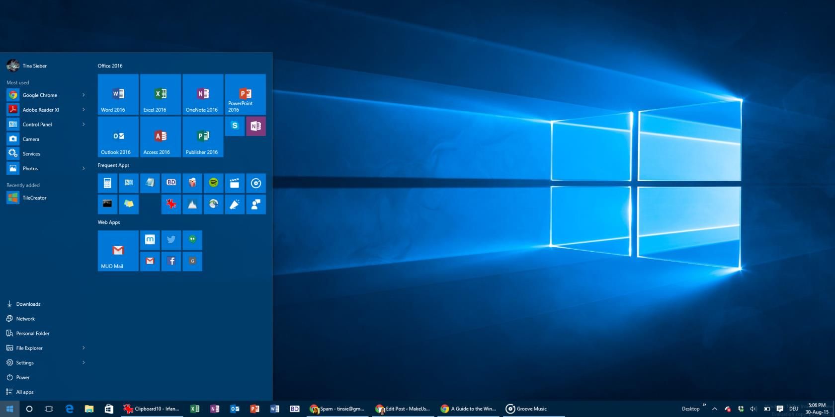 personalize unactivated windows 10