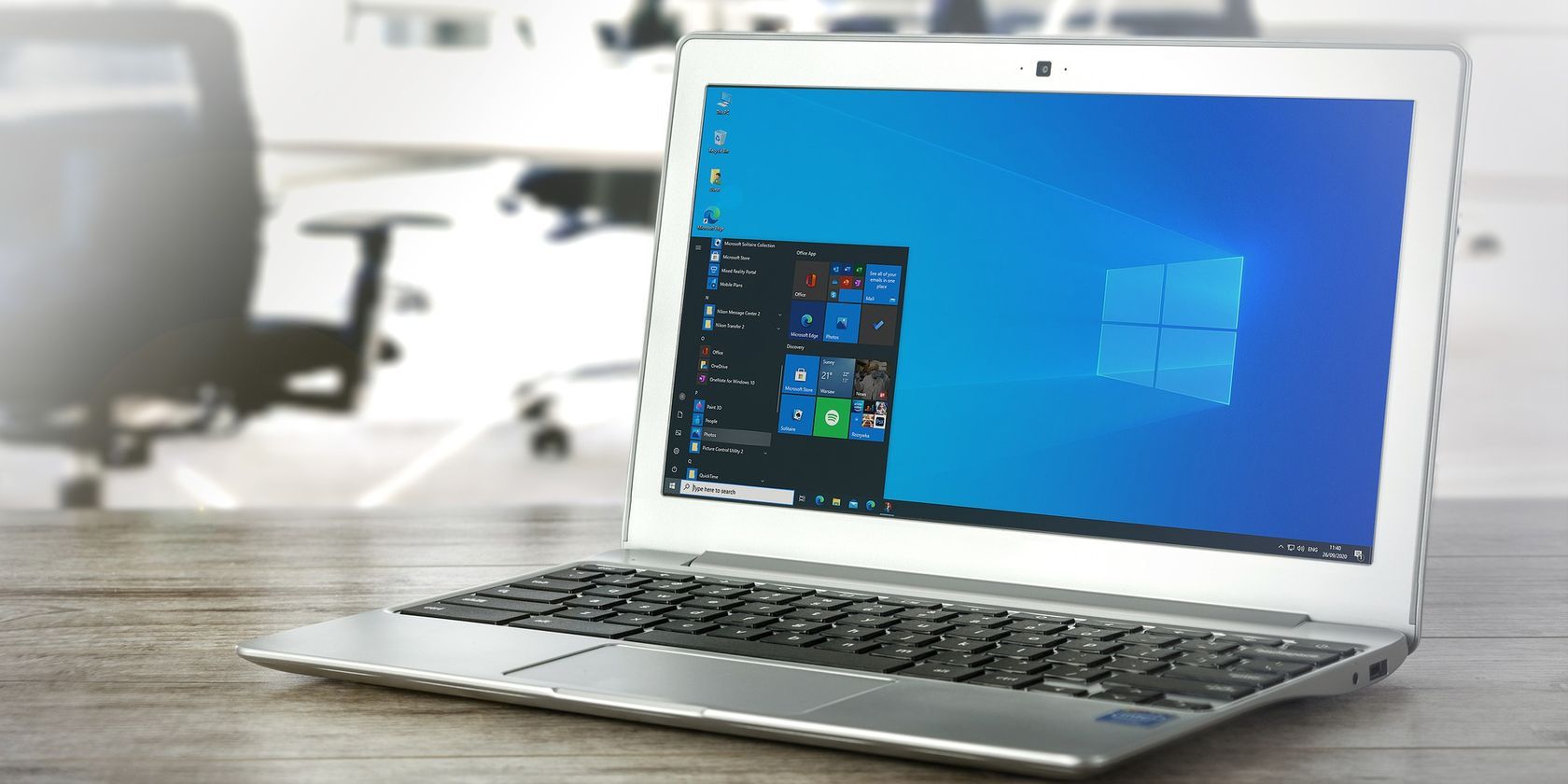 Windows 10 laptop