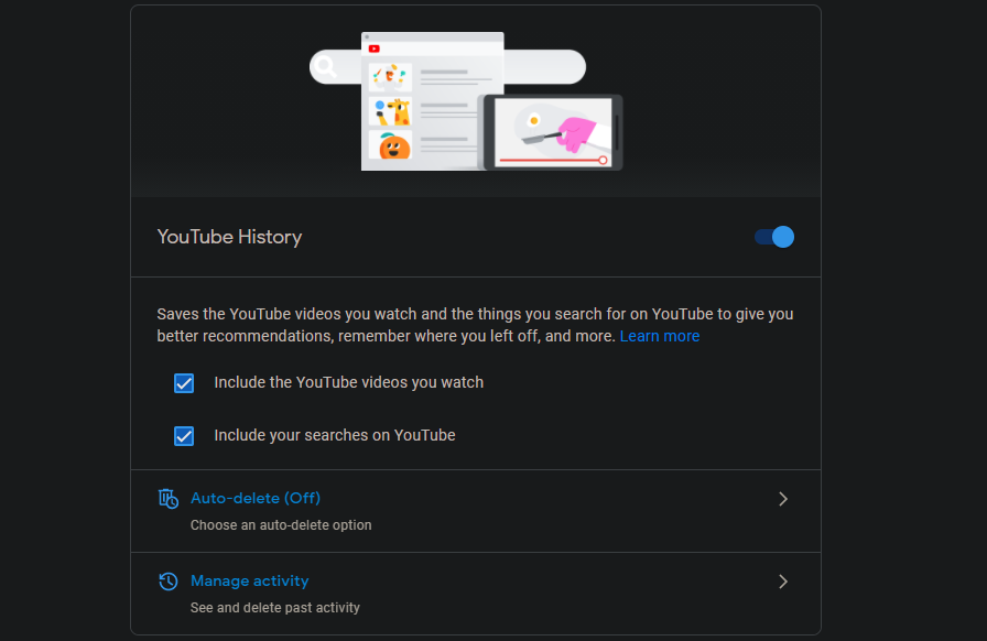 YouTube-History-Disable-Boxes