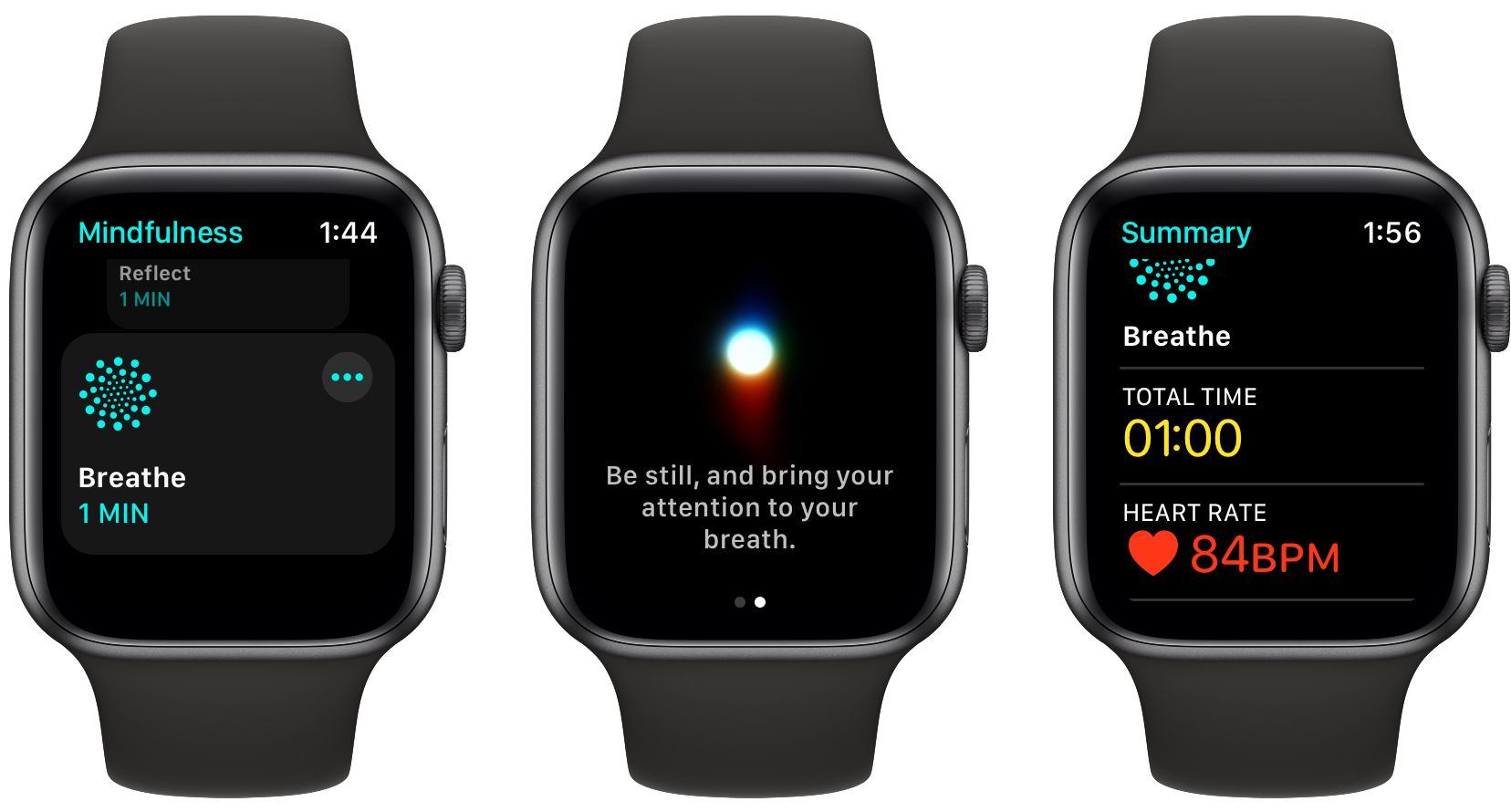 So verwenden Sie die Apple Watch Mindfulness-App in watchOS 8 - breathe apple watch