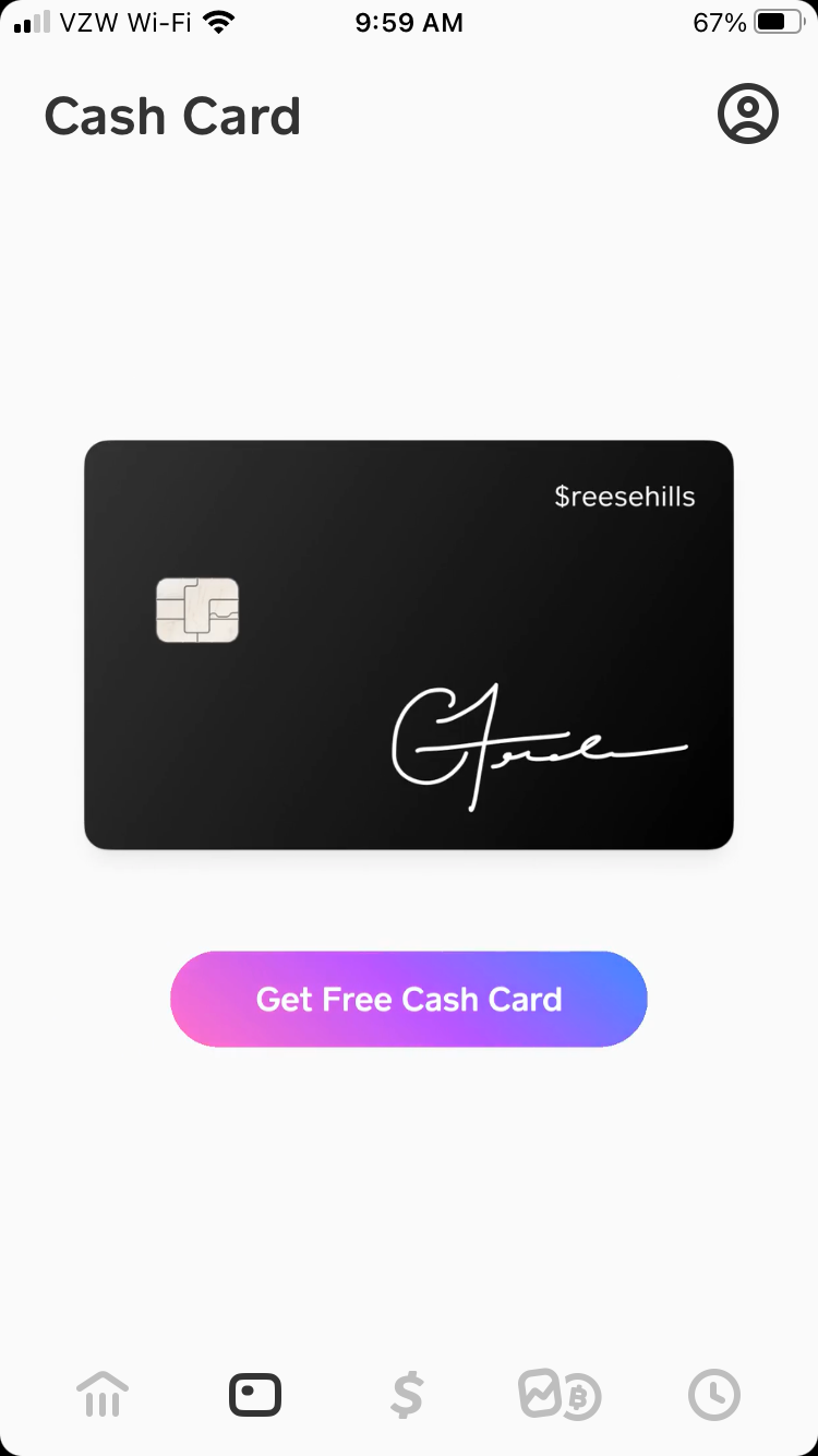 Cash App cashcard