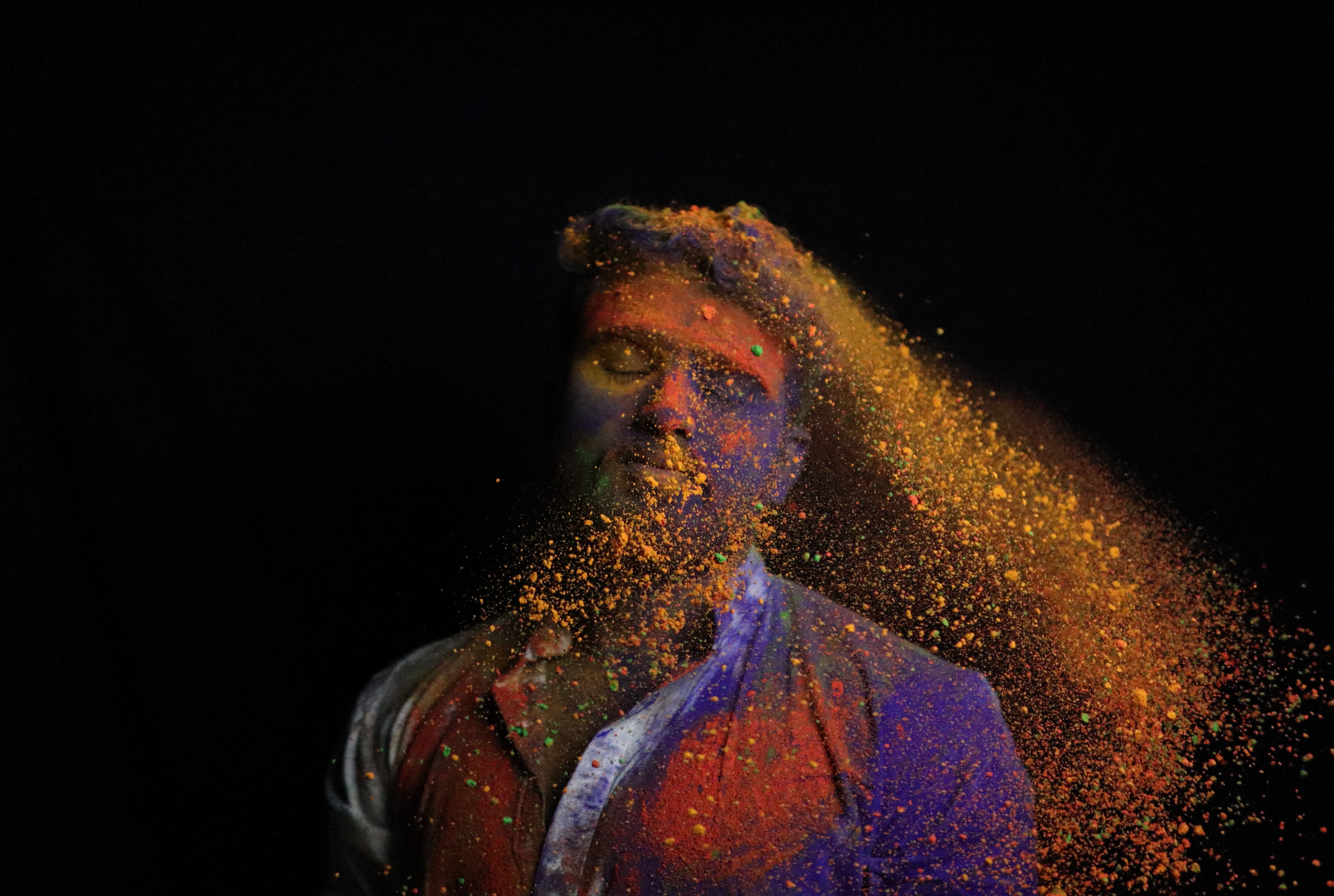 Was ist Textur in der Fotografie? (Und wie man es benutzt) - colorful powders photography