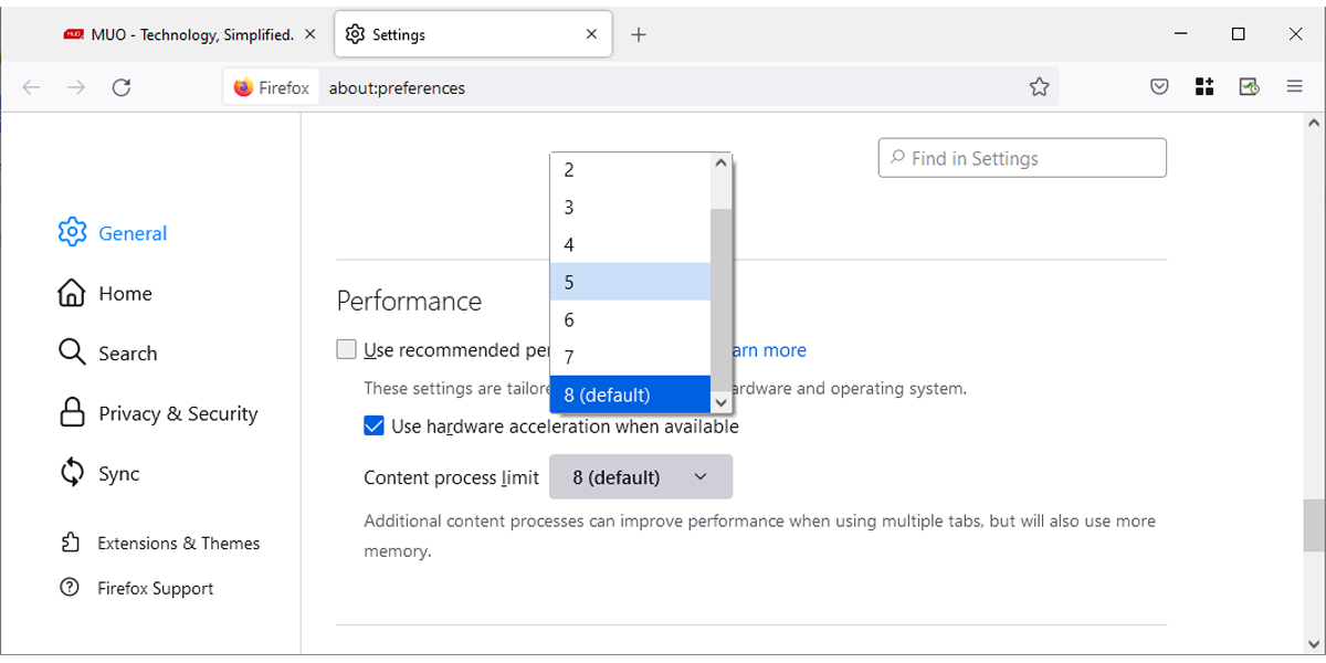 firefox using a lot of memory