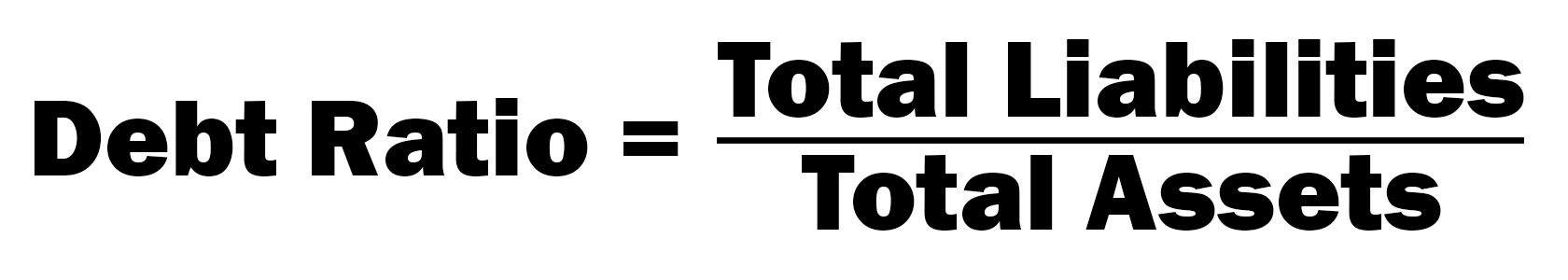 debt ratio formula