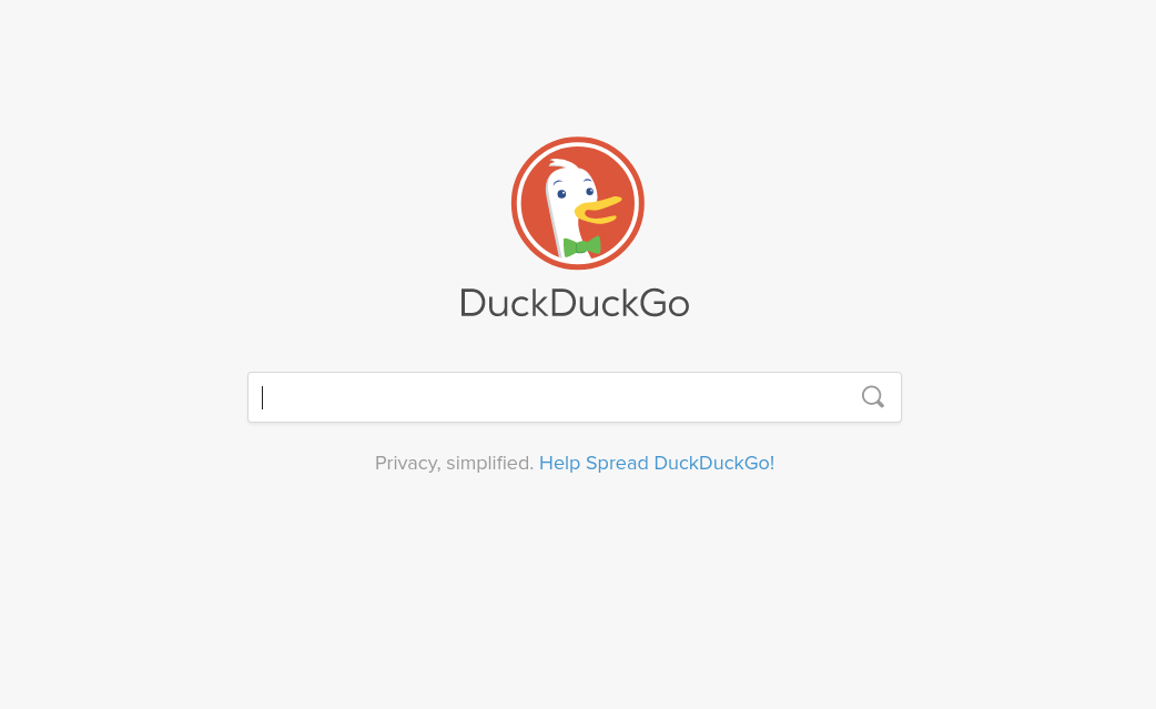 duckduckgo homepage - DuckDuckGo vs. Startpage: quale motore di ricerca privato dovresti usare?